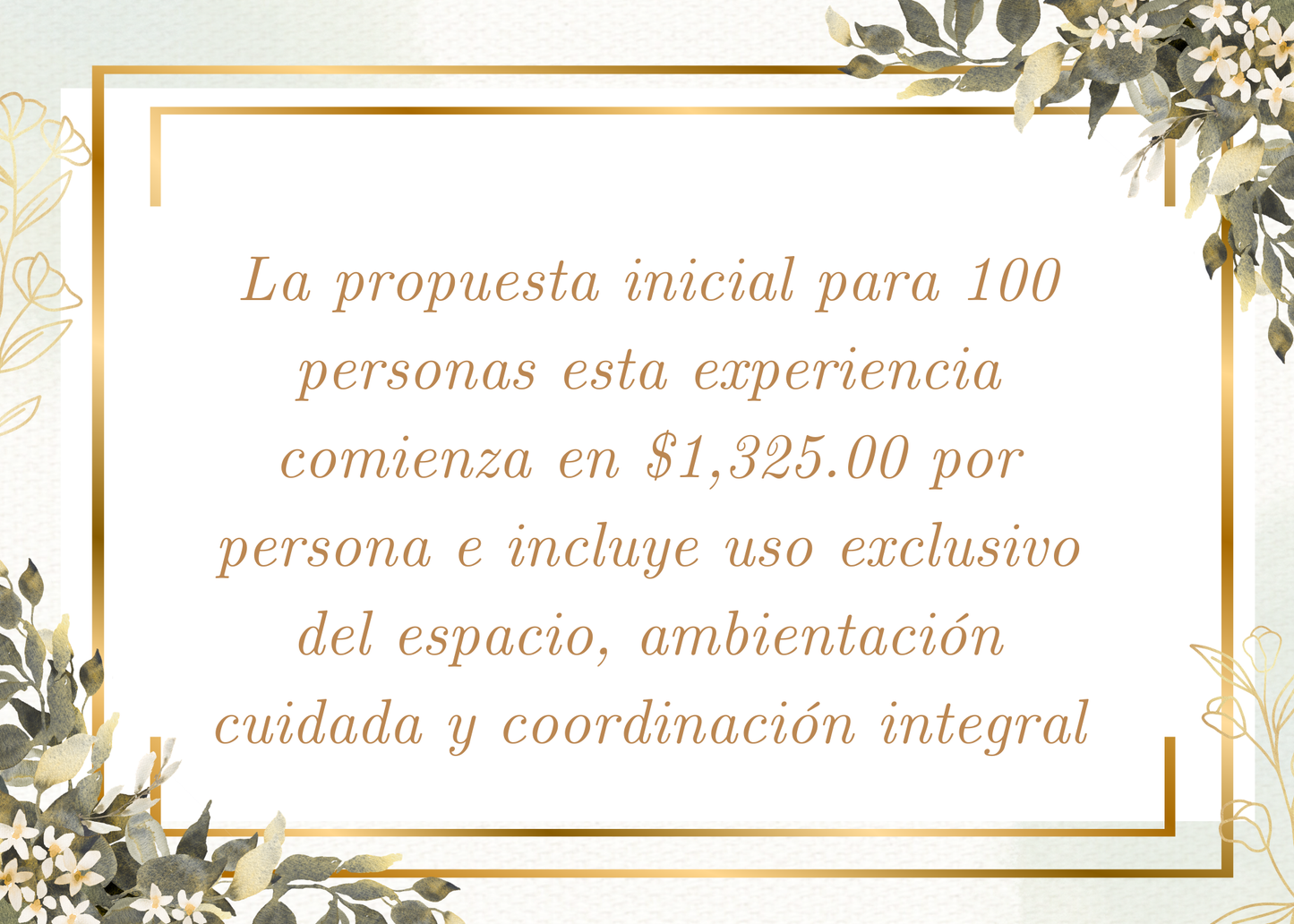 Barra de pizzas gourmet con montaje lounge