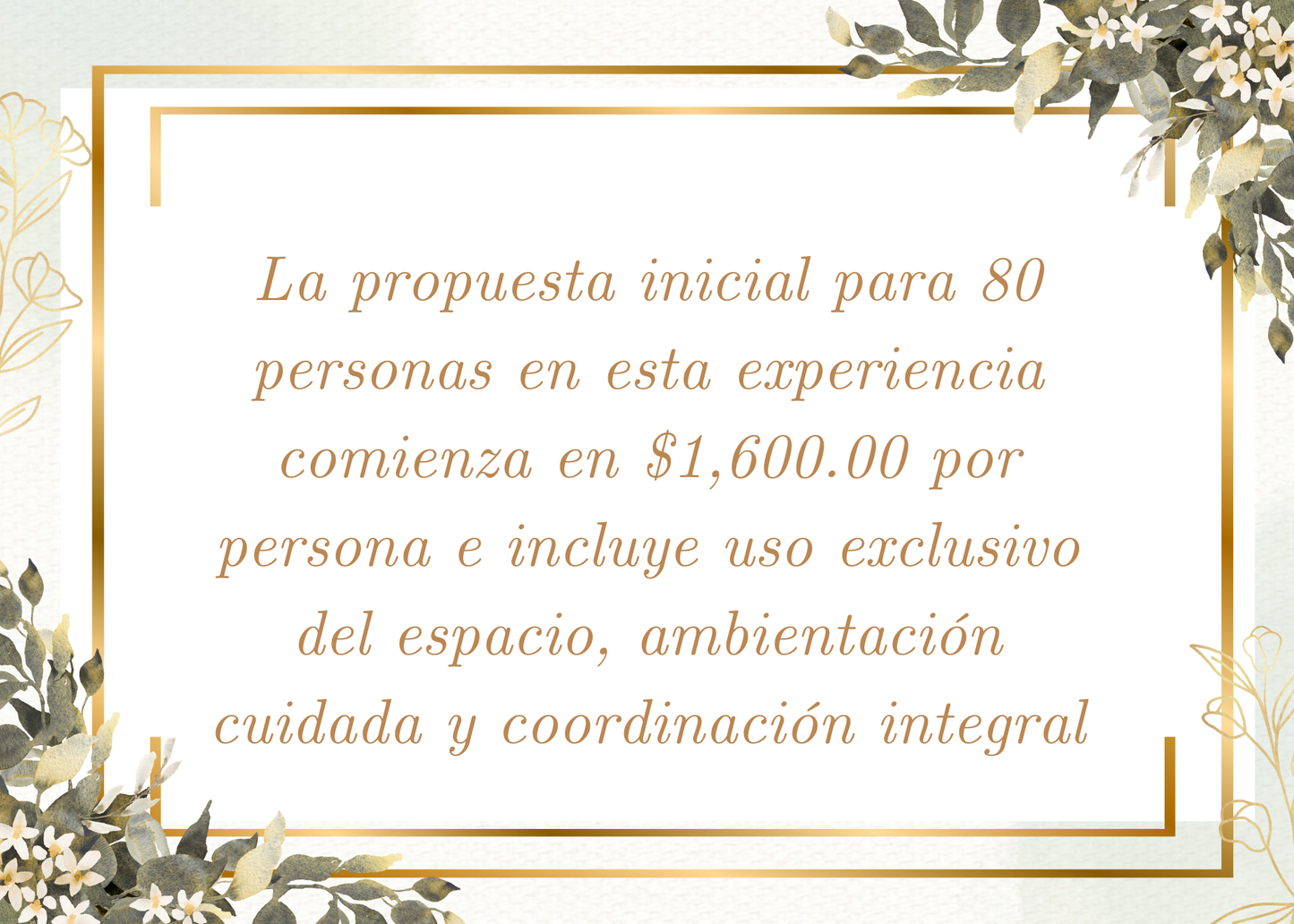 Parrillada con montaje lounge