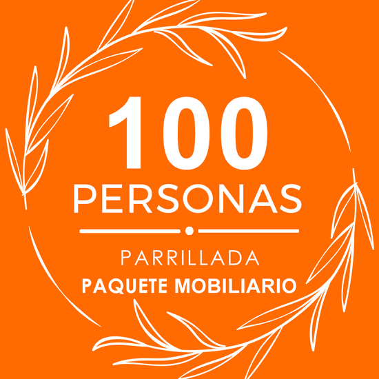 Paquete 100p Mobiliario + Parrillada