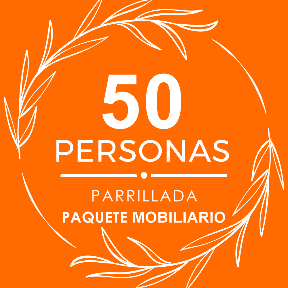 Paquete 50p Mobiliario + Parrillada