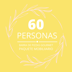 Cargar imagen en el visor de la galería, Paquete 60p Mobiliario + Barra de pizzas gourmet

